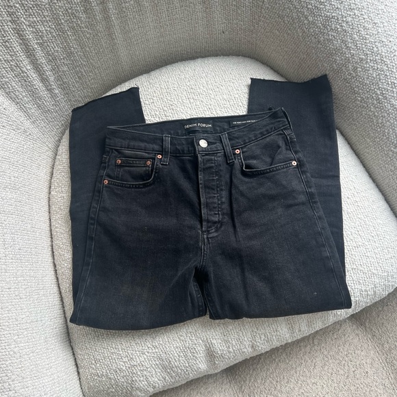 Denim Forum Yoko High Rise Slim, Black - Picture 4 of 7